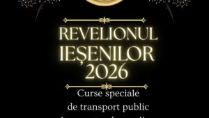 În noaptea de Revelion, C.T.P. Iași va asigura transport special