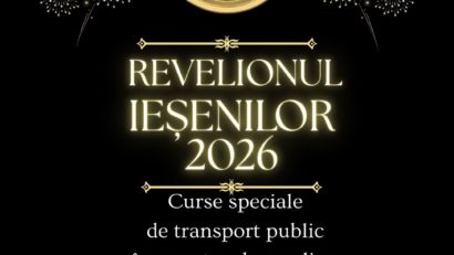 În noaptea de Revelion, C.T.P. Iași va asigura transport special
