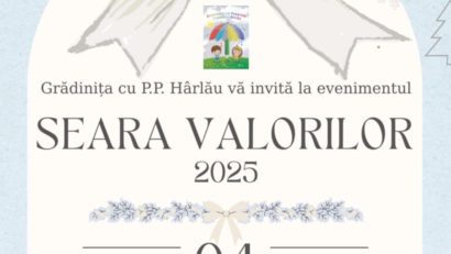 Grădinița cu P.P. Hârlău pregătește „Seara Valorilor”. Bună Dimineața cu Adina Șuhan