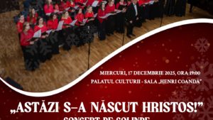 „Astăzi s-a născut Hristos!” – Concert de colinde susținut de Corul Universității Naționale de Arte „George Enescu” Iași