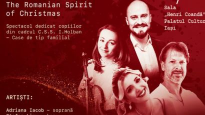 Iași: „Ecouri de iarnă” – concert caritabil dedicat copiilor de la Centrul de Servicii Sociale „Ion Holban”