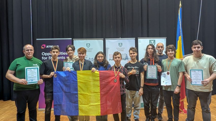 (FOTO) Trei medalii pentru elevii din Iași la Romanian Master of Informatics 2025