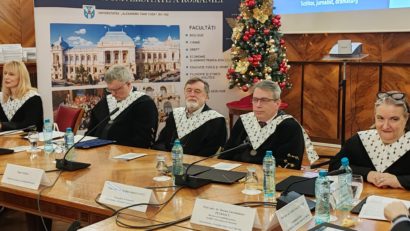 (AUDIO/FOTO) Matei Vișniec, Doctor Honoris Causa al Universității „Alexandru Ioan Cuza” din Iași