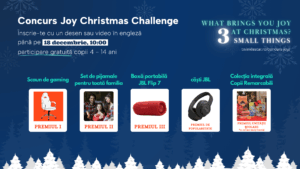 Joy Christmas Challenge – inscrieri deschise pana pe 18 decembrie 2025