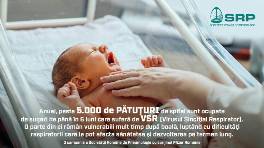 Virusul Sincițial Respirator, în creștere sezonieră: peste 10.000 de internări în fiecare an
