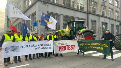 (AUDIO) Protest de amploare la Bruxelles, în ziua summitului UE. Acțiuni violente cu mii de fermieri în stradă