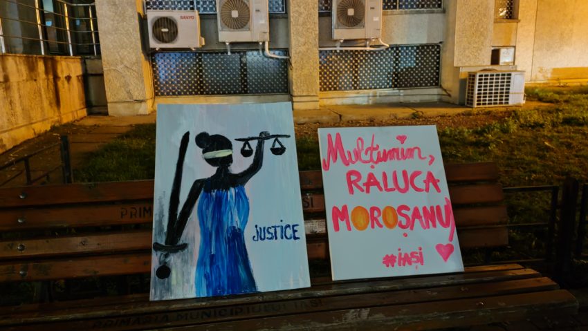 (AUDIO/ VIDEO) Iași: Protest pentru independența justiției