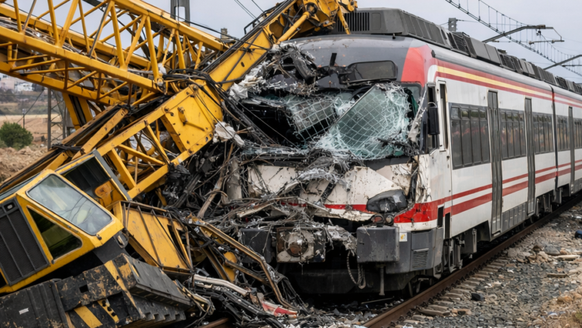 Un nou accident feroviar s-a produs în sud-estul Spaniei. Mai multe persoane au fost rănite