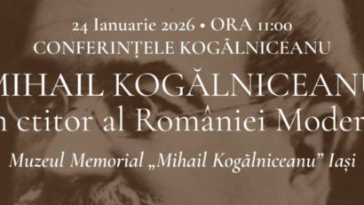 Conferință susținută de Acad. Georgeta Filitti la Muzeul Memorial „Mihail Kogălniceanu” din Iași