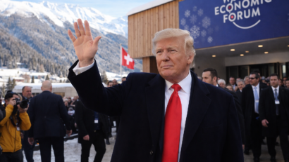 (UPDATE) Donald Trump îşi susţine intervenţia la Forumul Economic Mondial de la Davos