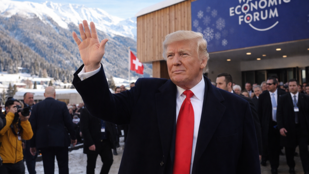 (UPDATE) Donald Trump îşi susţine intervenţia la Forumul Economic Mondial de la Davos