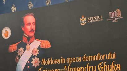 (AUDIO) Palatul Culturii din Iași a găzduit, astăzi, conferința „Moldova în epoca domnitorului Grigore Ghica – modernizare și unionism”
