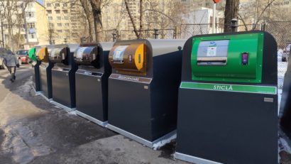 (AUDIO/VIDEO) La Iași a fost lansat, astăzi, un sistem de colectare selectivă a deșeurilor pe bază de card sau prin intermediul unei aplicații mobile