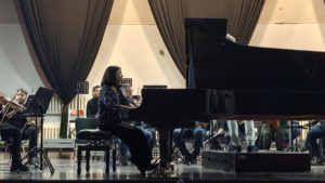 (AUDIO) Pianista Mara Dobrescu în Concertul din 30 ianuarie al Filarmonicii Moldova, sub bagheta lui David Crescenzi