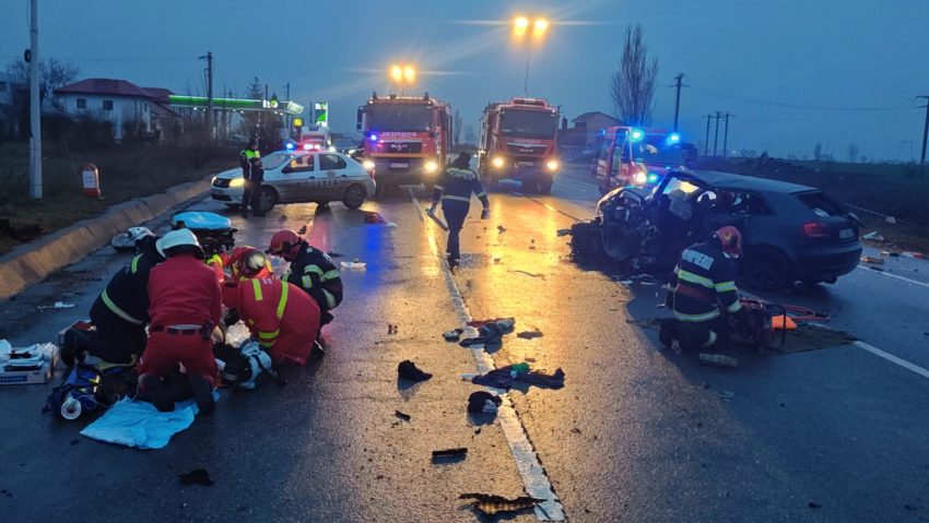 (FOTO) Primul accident mortal al anului în județul Neamț