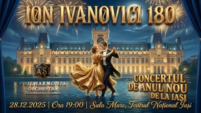 10 ian., de la 18:03, Creația lui Iosif Ivanovici în concert la Iași, cu Iași Philharmonia Orchestra, la Univers Muzical cu Daniela Vlad