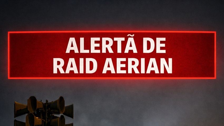 Alerta de raid aerian a fost activitată din nou la Kiev