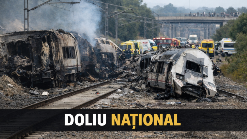 Spania: Trei zile de doliu după cel mai grav accident feroviar din istoria ţării