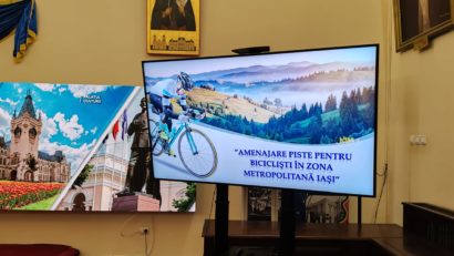 (AUDIO/FOTO) Iași: Proiect de mobilitate verde între Bârnova și Dobrovăț