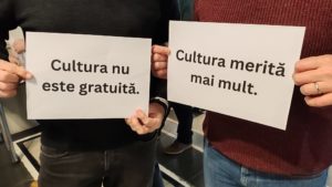 (AUDIO) Protest al sindicaliștilor de la Muzeul Naţional „Moldova” Iași, de Ziua Culturii Naționale