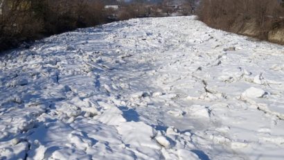 Monitorizarea fenomenelor de iarnă pe râul Bistrița, amonte de acumularea Izvorul Muntelui