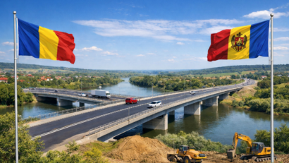 Guvernul a aprobat începerea lucrărilor la podul peste Prut în zona Albiţa-Leuşeni