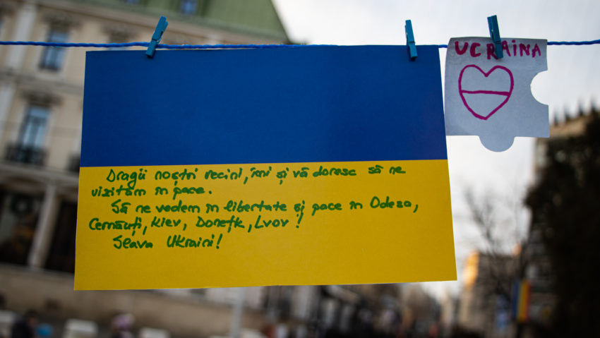 Iași alături de Ucraina – comemorarea celor patru ani de război
