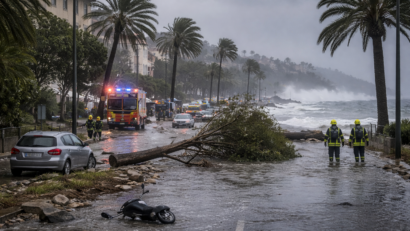 Cel puţin o persoană a murit şi mii au fost evacuate, după ce furtuna Leonardo a făcut ravagii în Portugalia şi Spania