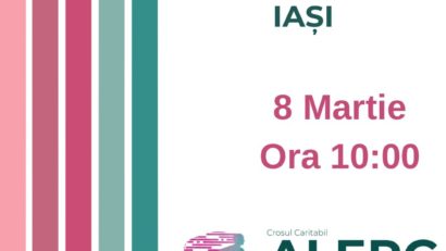 Crosul caritabil „Alerg pentru mama” – Ediția a V-a, organizat de AMiCUS Iași