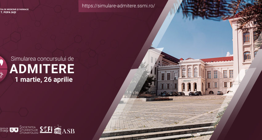 (AUDIO) Simulare de admitere la UMF Iași: pe 1 martie are loc prima testare pentru candidații din acest an