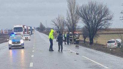 Neamţ: Patru victime, între care o minoră, în urma unui accident rutier produs pe DN 2 – E 85, la Traian