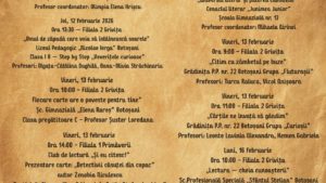Biblioteca Județeană „Mihai Eminescu” Botoșani marchează Ziua Națională a Lecturii – 15 februarie 2026