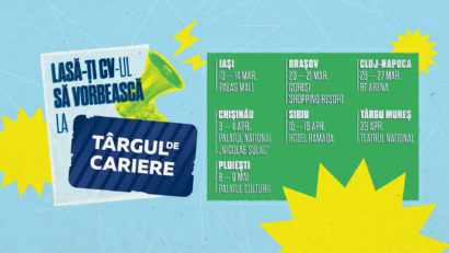 Primăvara oportunităților profesionale începe la Târgul de Cariere cu ediția aniversară de 20 de ani