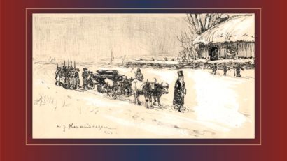 PIESE DE EXCEPȚIE DIN COLECȚIILE MUZEULUI DE ISTORIE A MOLDOVEI. Micro-expoziția „Pe linia frontului. Marele Război în viziunea unui artist ieșean”