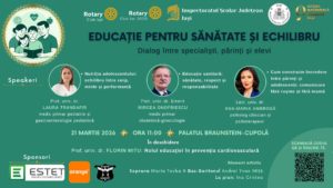 (AUDIO) Conferința ”Educația pentru sănătate și echilibru”, dedicată elevilor și părinților ieșeni