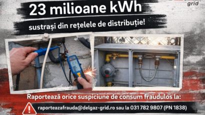 Furturile de energie din zona Delgaz Grid au pus, anul trecut, în pericol viața a peste 1.000 de persoane