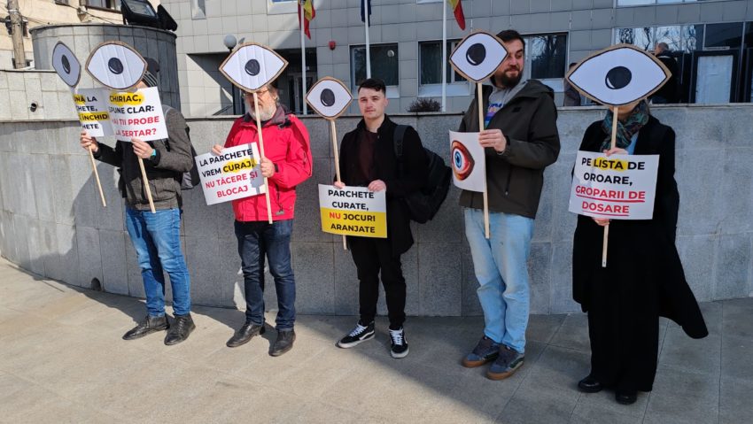 (AUDIO) Protest la Curtea de Apel Iași față de propunerile pentru conducerea marilor parchete