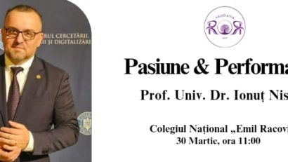 Pasiune & Performanță – ediția a V-a, un eveniment despre viitor, vocație și curajul de a reuși. Roxana Oana Rotaru, managerul asociației ROR Iași, cu Mihai Florin Pohoață la ”Pulsul Zilei” – 25.03.2026.