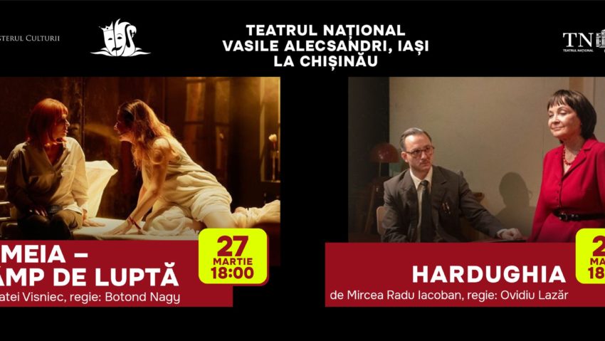 Naționalul ieșean – în turneu la Chișinău, de Ziua Unirii Basarabiei cu România și Ziua Mondială a Teatrului