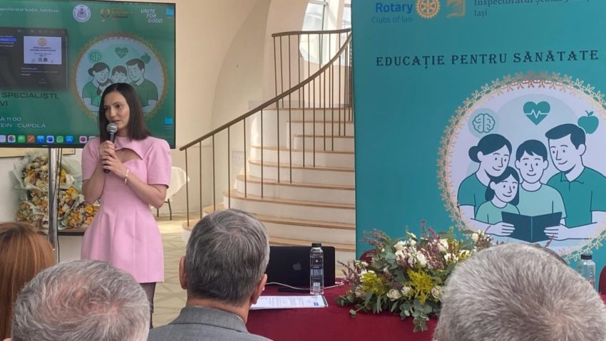 #StareaEducației (REPORTAJ) Iași: Conferința ”Educație pentru Sănătate și Echilibru” – semnal de alarmă tras de specialiști privind lipsa educației sanitare în rândul tinerilor