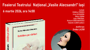 Balerină a Operei ieșene își lansează în premieră la Iași cartea „Echilibru pe vârfuri”
