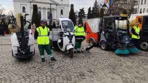 (AUDIO) Curățenie pe bulevarde și în cartierele Iașiului