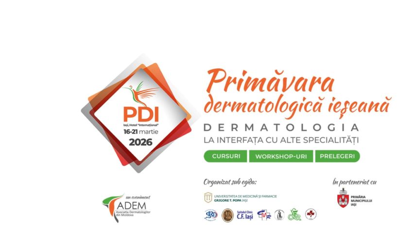 Primăvara Dermatologică Ieșeană, în pregătiri, 16 – 21 martie 2026. Daciana Elena Brănișteanu în Bună Dimineața cu Adina Șuhan