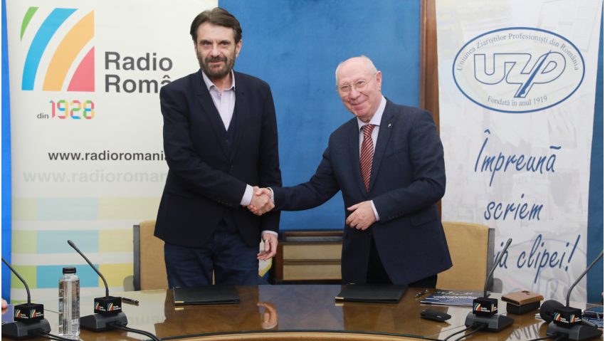 Parteneriat strategic intre SRR si UZPR pentru promovarea jurnalismului de calitate