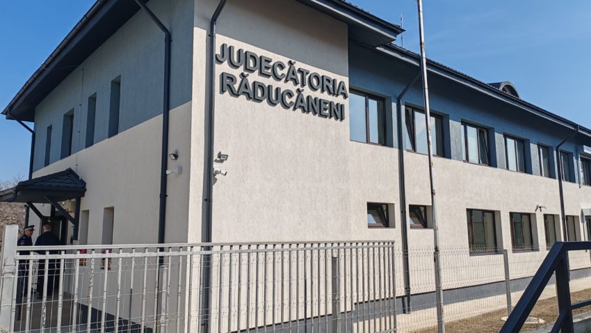 (AUDIO/FOTO) A fost inaugurat noul sediu al Judecătoriei Răducăneni, jud. Iași