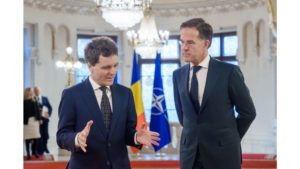 Nicușor Dan și Mark Rutte – Conferință de presă comună, la sediul NATO