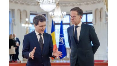 Nicușor Dan și Mark Rutte – Conferință de presă comună, la sediul NATO