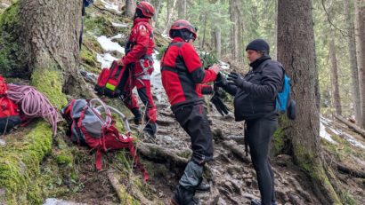 (FOTO) Acces restricționat pe mai multe trasee din masivul Ceahlău