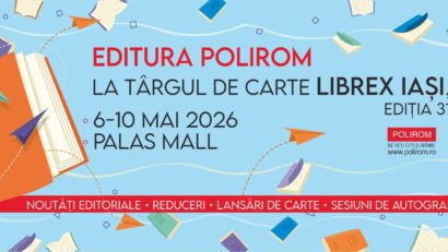 Editura Polirom la Târgul de Carte Librex Iași 2026