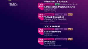 Programul săptămânal al proiecțiilor de la Cinema Ateneu Iași pentru perioada 8-15 aprilie 2026
